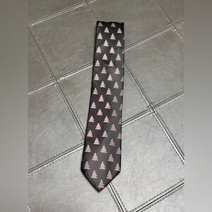 Elegant Black and Pink Men's Tie